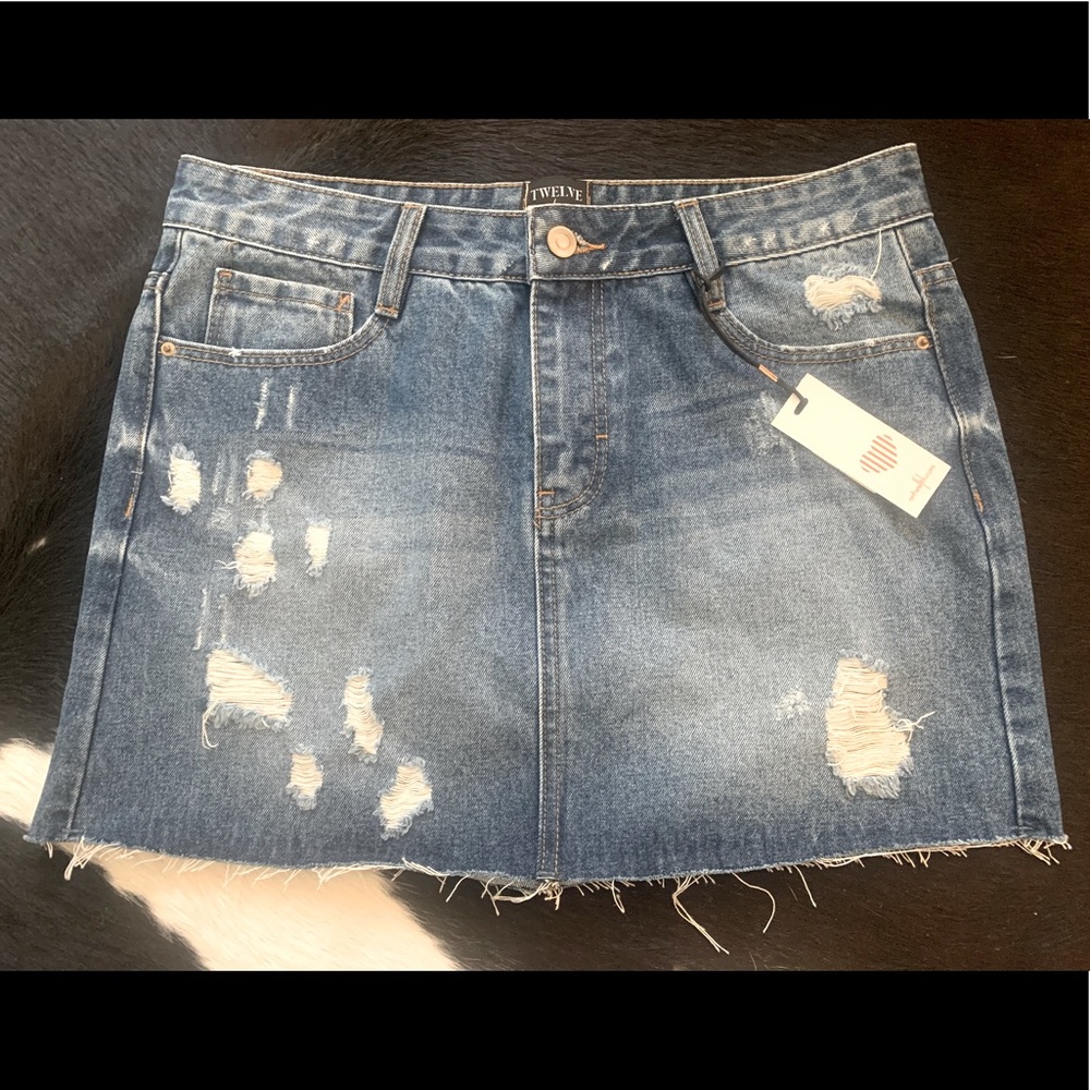Denim Skirt